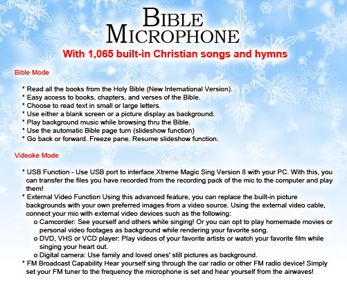 Bible Microphone